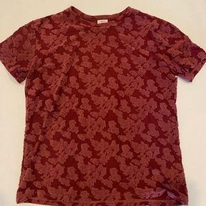 Red Floral T-shirt